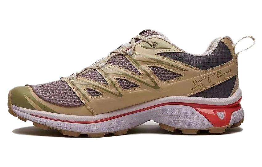 

SALOMON SIZE x XT 6 Амортизирующие низкие кроссовки для активного отдыха мужские желтые красные серые
