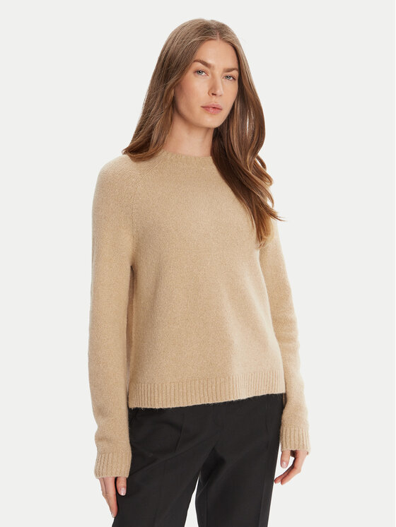 

Свитер regular fit Febisan 50478315 Boss, бежевый