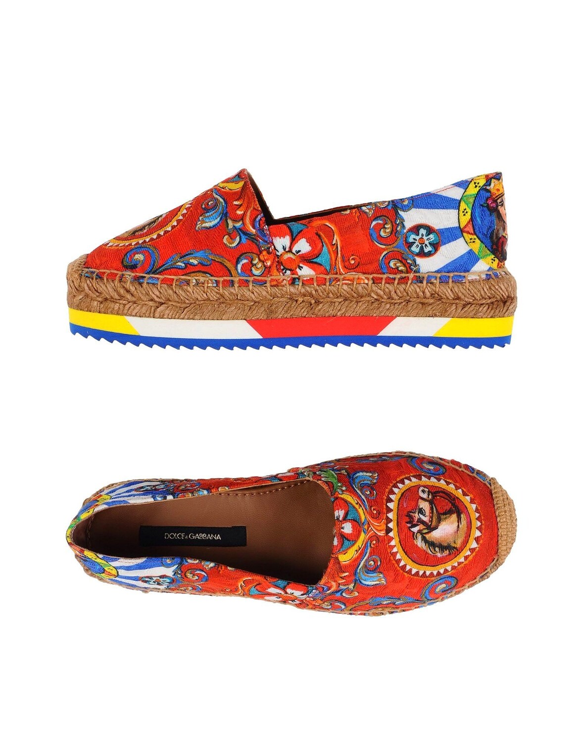 

Эспадрильи Dolce&Gabbana, красный