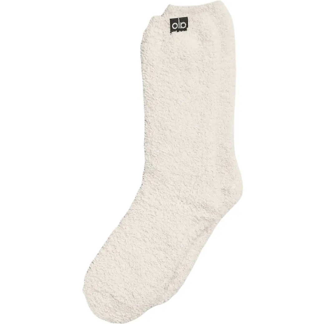 

Женские носки средней высоты, 1 шт Alo Yoga, айвори/айвори