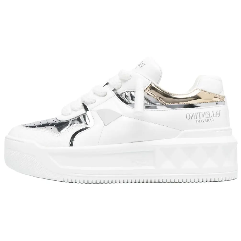 Valentino Низкие кроссовки для скейтбординга 4,5 см, женские, белые