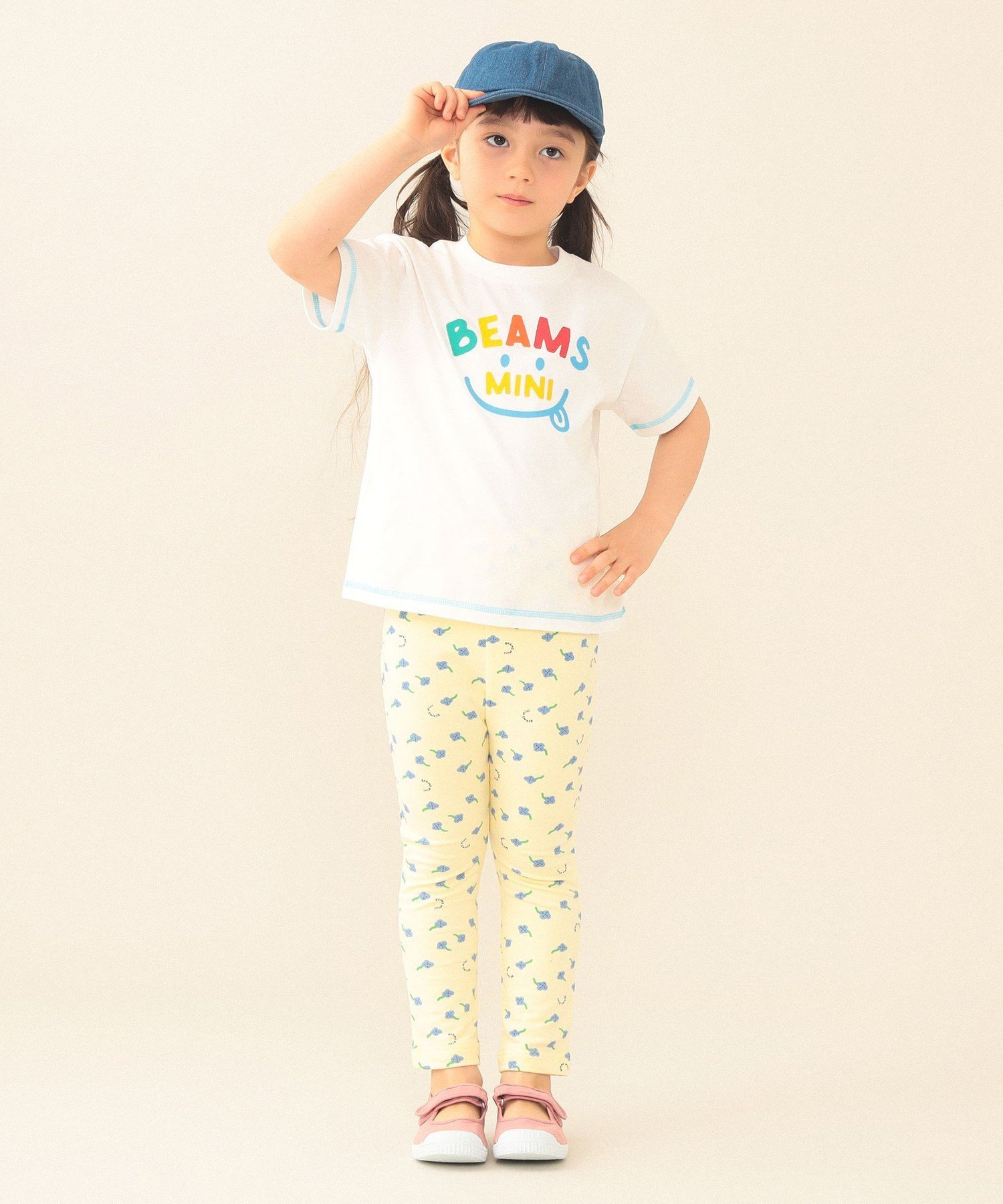 Брюки Mainichi GOGO (70-120 см) 26SS, для школы/детского сада, для детей Beams Mini, FLOWER1