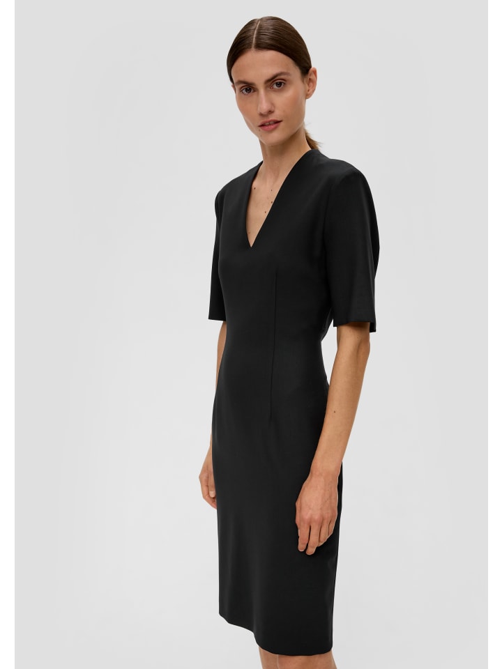 

Короткое платье s.Oliver BLACK LABEL Kleid kurz, черный
