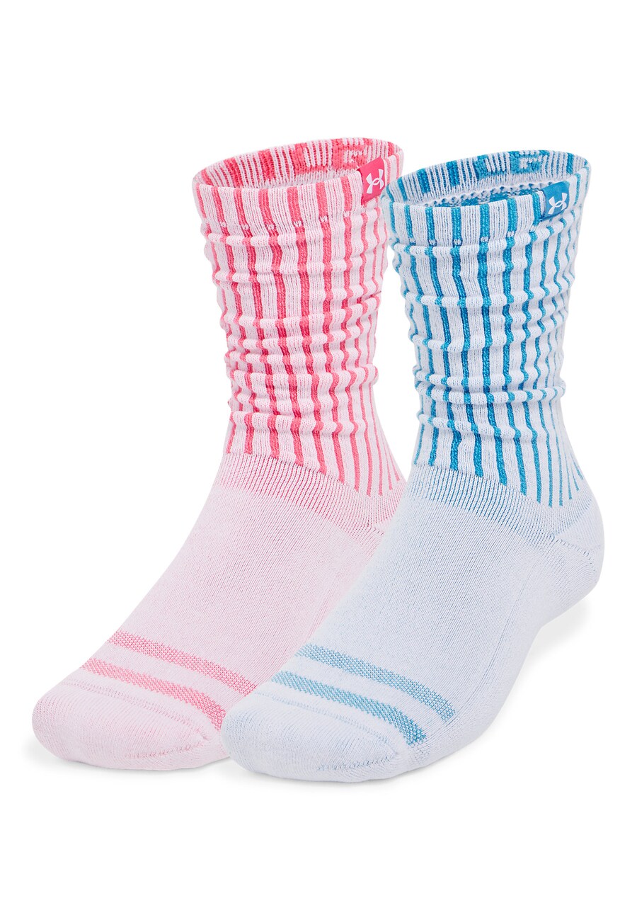 

Спортивные носки UNDER ARMOUR, цвет Azure/Light blue/Pink/Pastel pink