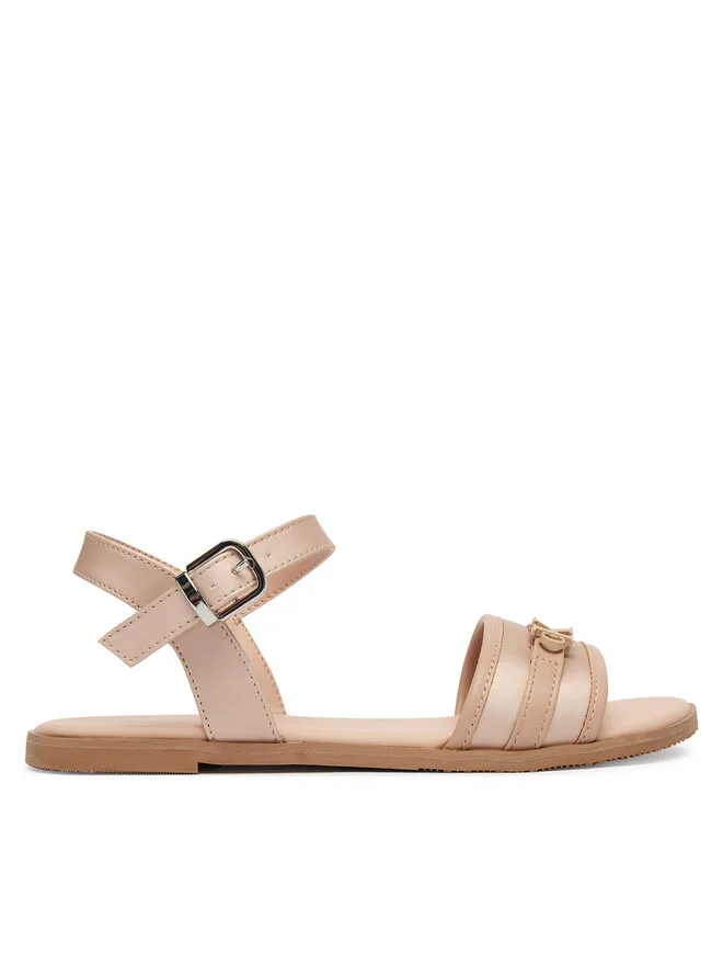 Calvin Klein Сандалии на липучке V3A2-83248-1906 D, бежевые