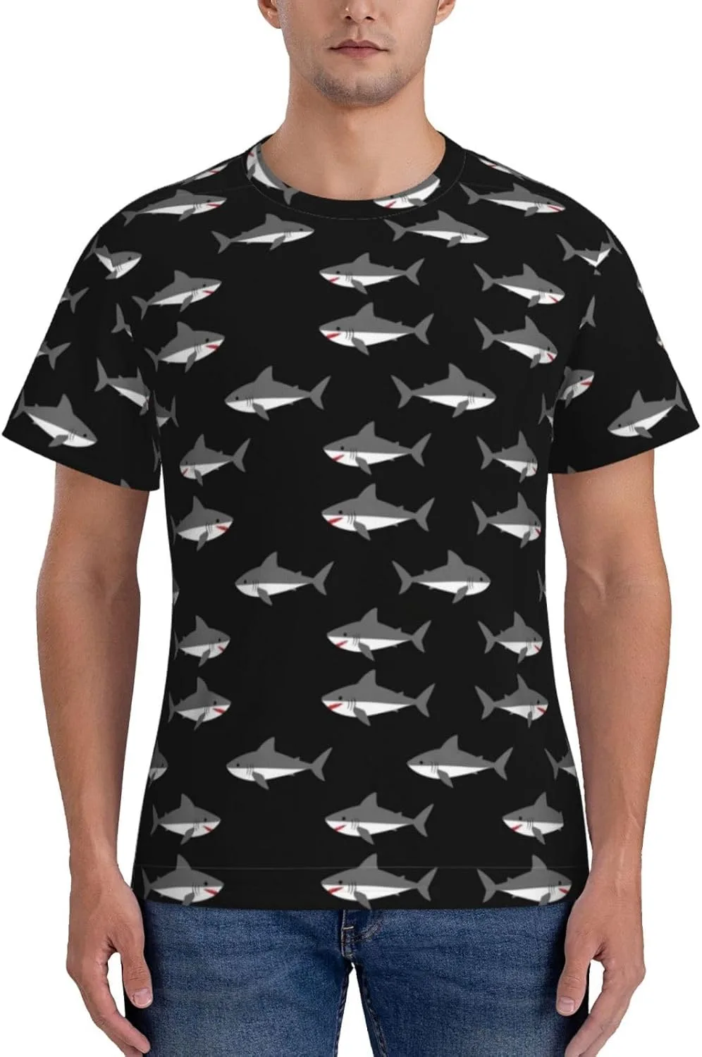 

Футболка Supdreamc Quick Dry для мужчин, Slim Fit