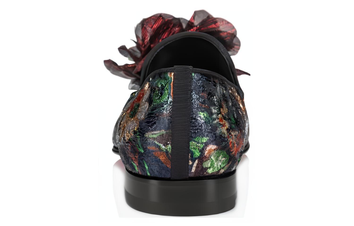 Мужские повседневные туфли Christian Louboutin черные — фото 4