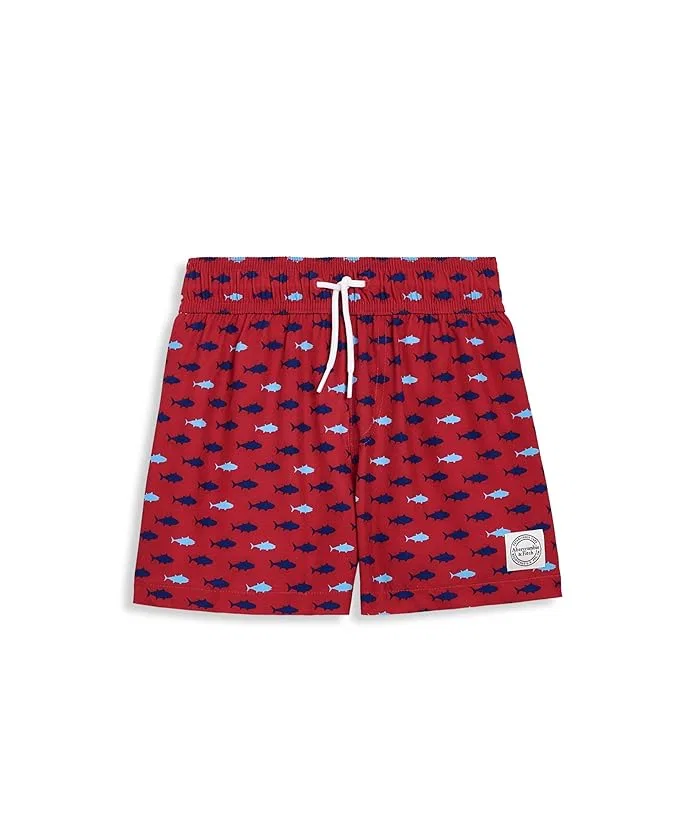 Плавки Core Poly Swim Trunks Abercrombie Kids, Salsa