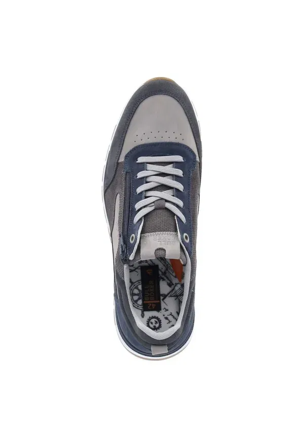 Полуботинки на шнуровке Bullboxer sportboden 7ci0040104 4151 low sneaker trainers, тёмно-синий-серый — фото 3