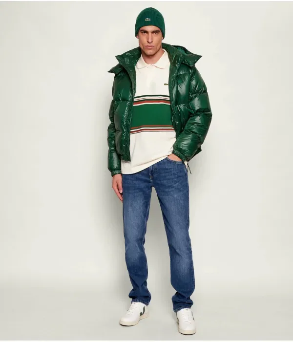Полюс classic fit Lacoste, кремовый — фото 2