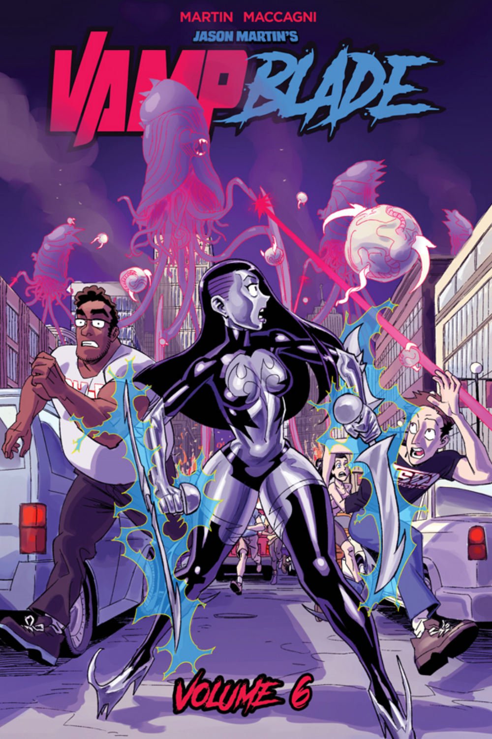 

Vampblade Volume 6: World War Detroit (Action Lab Entertainment)