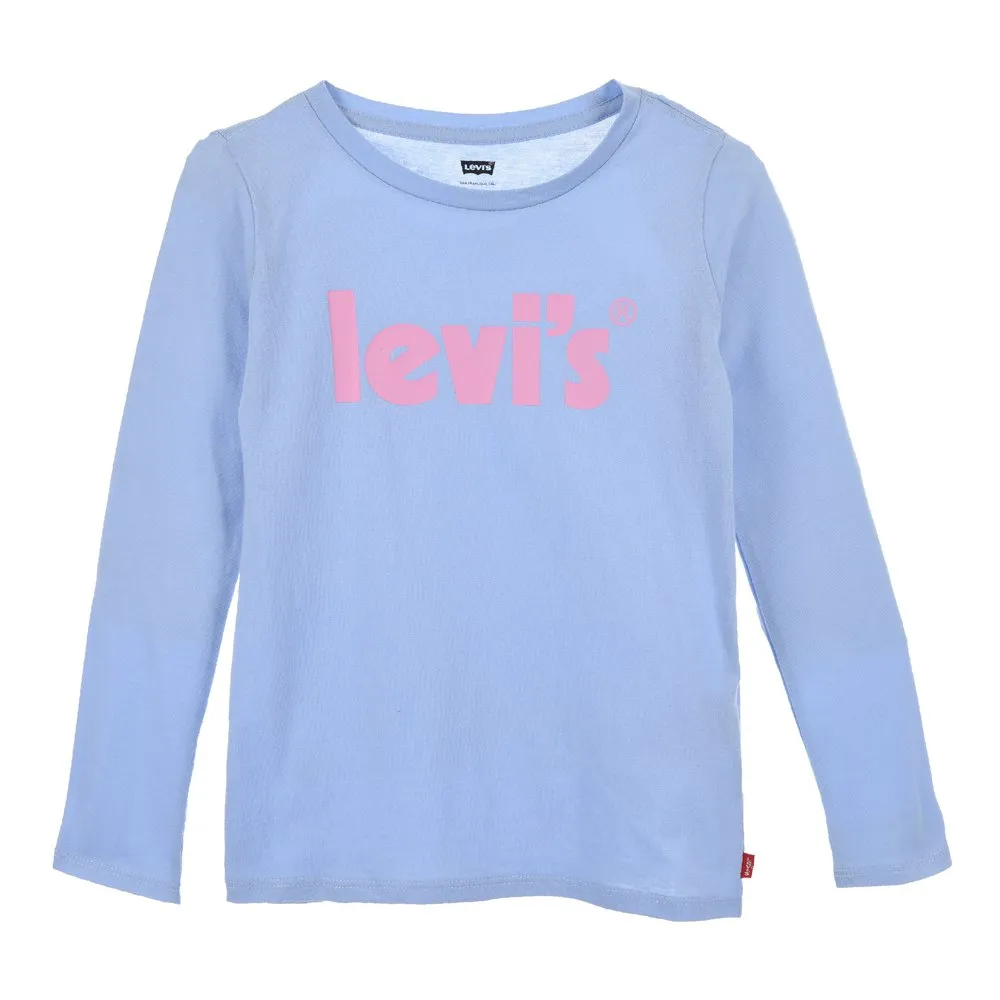 

Лонгслив Levi's Poster Logo, синий