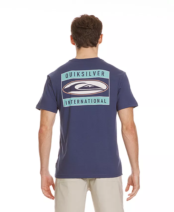 

Мужская футболка с коротким рукавом New Dawn Quiksilver, синий