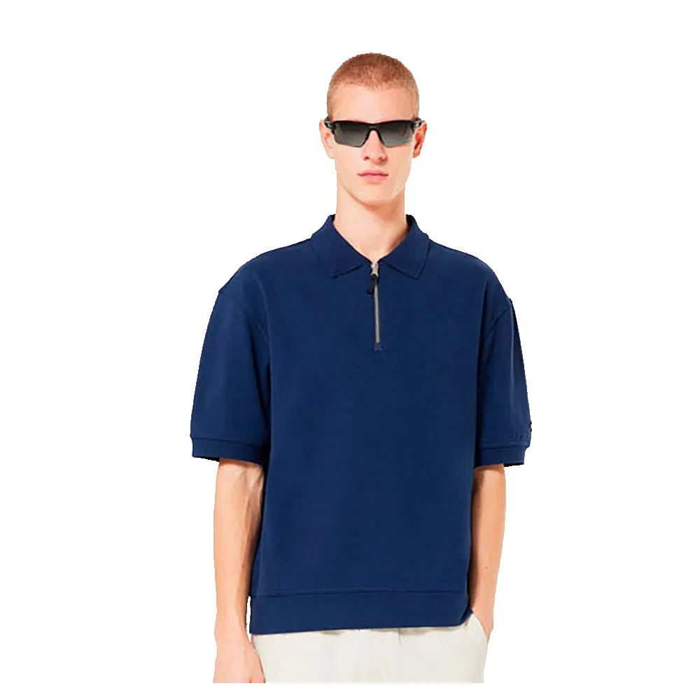 

Поло с коротким рукавом Oakley Driven zip, синий