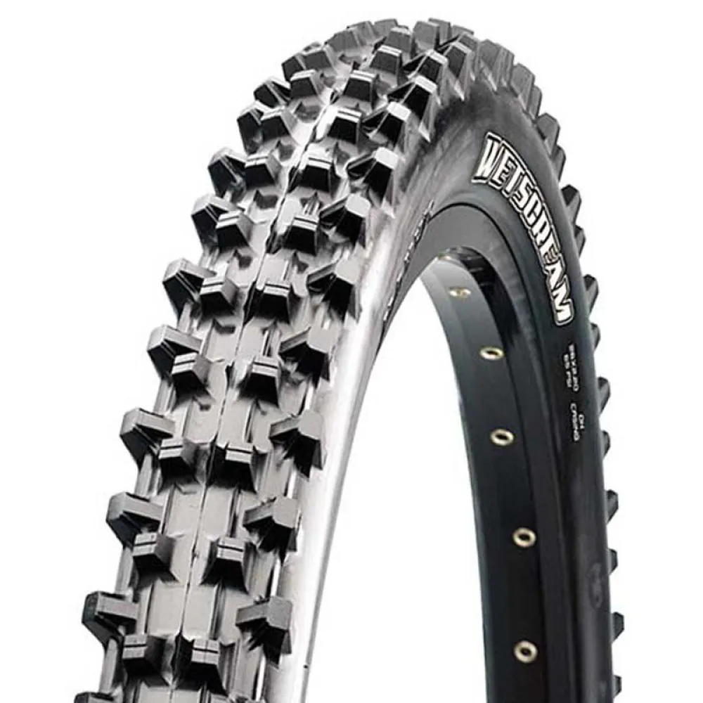 

Шина для горного велосипеда Maxxis Wetscream 3CG/DH/TR 60 TPI Tubeless 29´´ x 2.50, черный