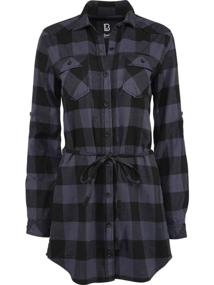 

Короткое платье Women Lucy Longshirt Long Sleeve Brandit, черный