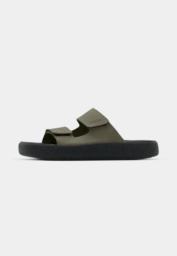 Тапочки этна Veja, Kaki/Black — фото 2