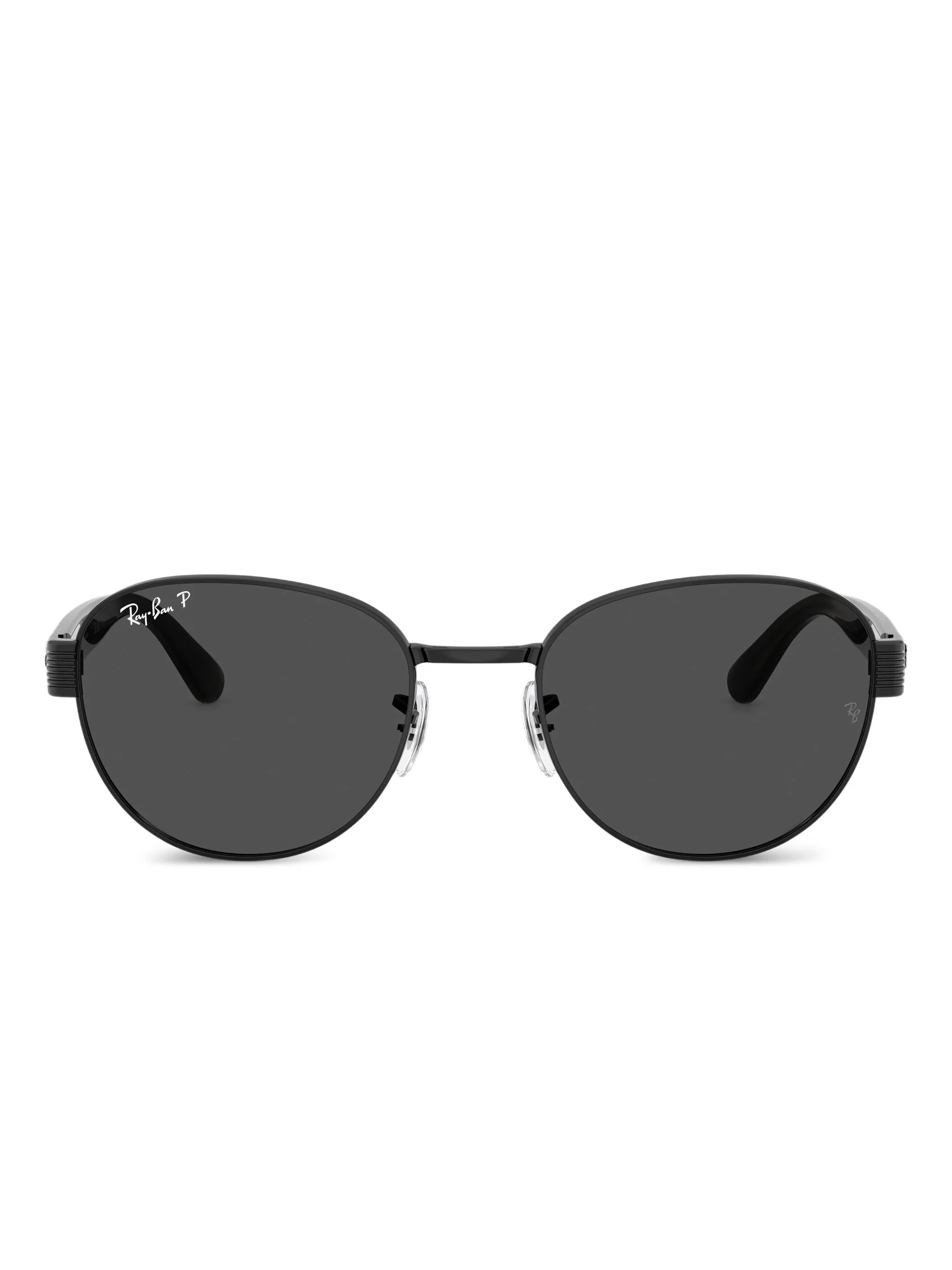 

Солнцезащитные очки Chromance в круглой оправе Ray-Ban, черный