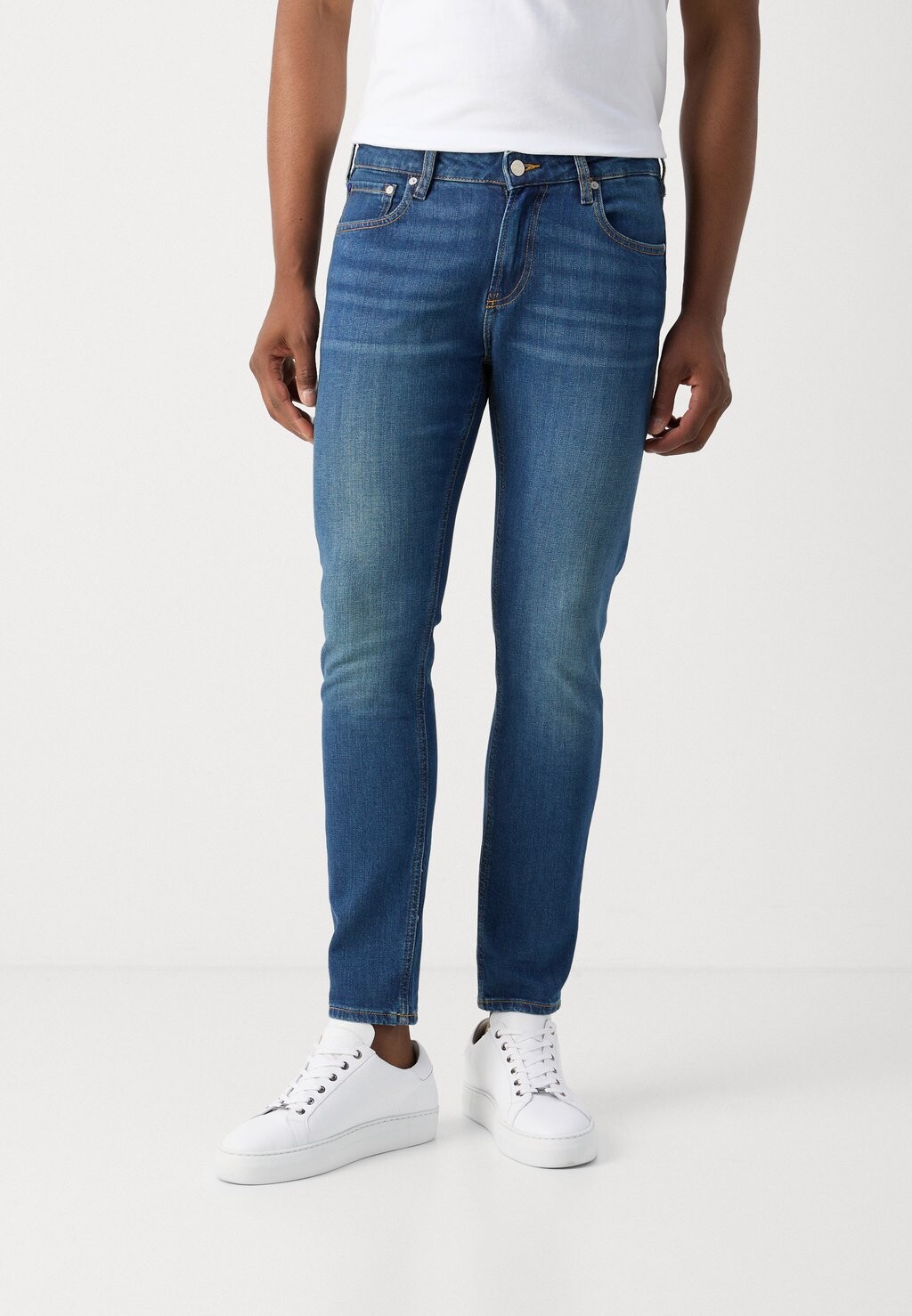 

Джинсы скинни CORE SKIM Scotch & Soda, синие джинсы