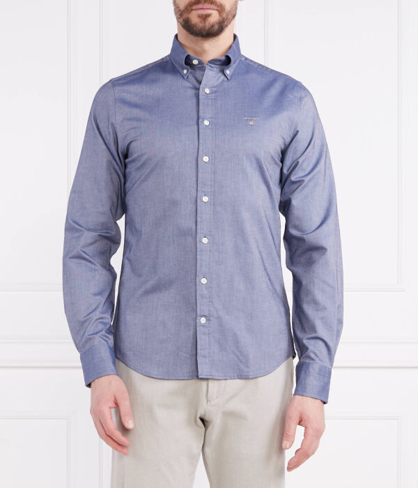

Рубашка Gant Oxford Slim Fit, синий