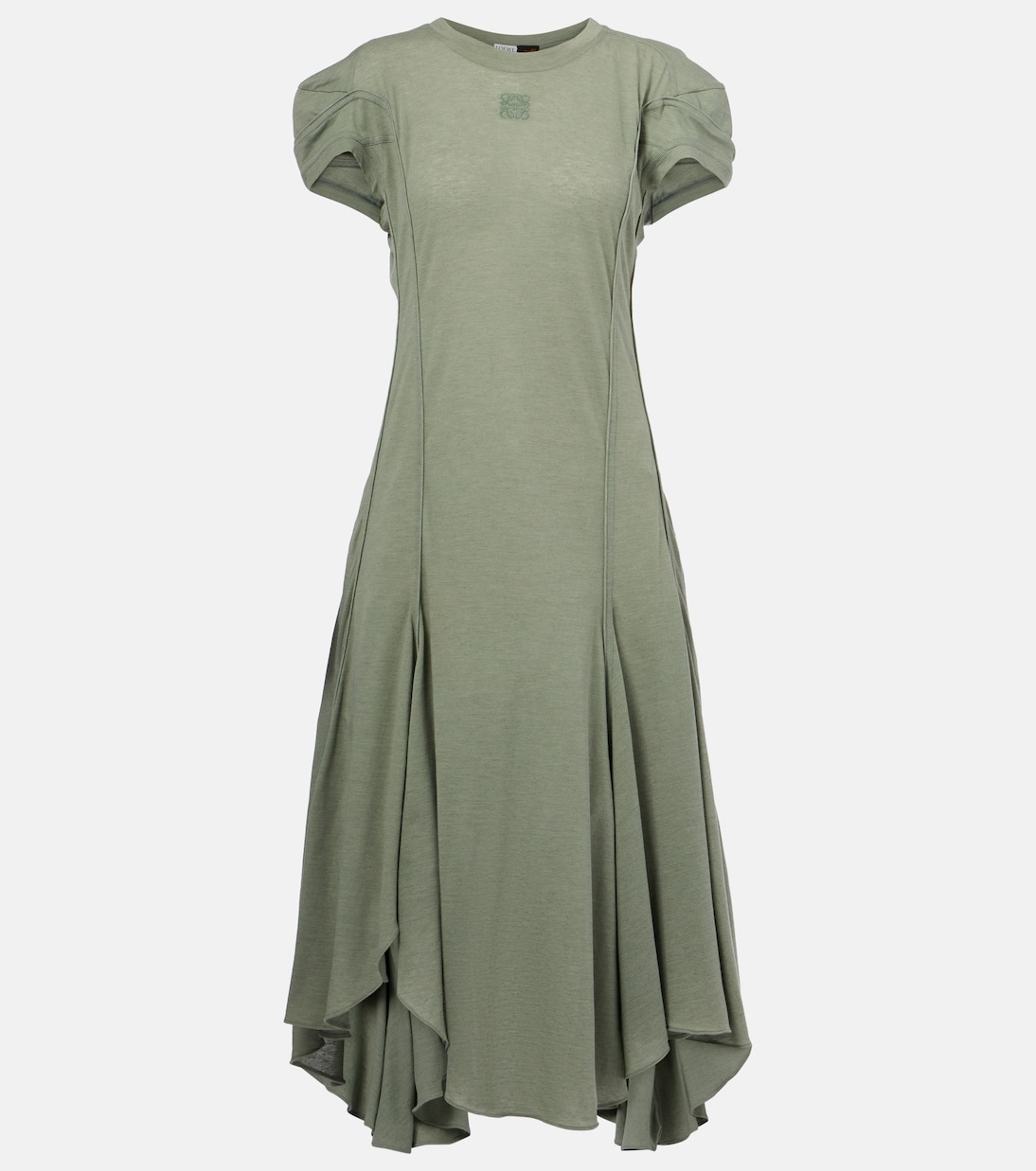 

Платье миди из хлопковой смеси Paula's Ibiza Loewe, Sage