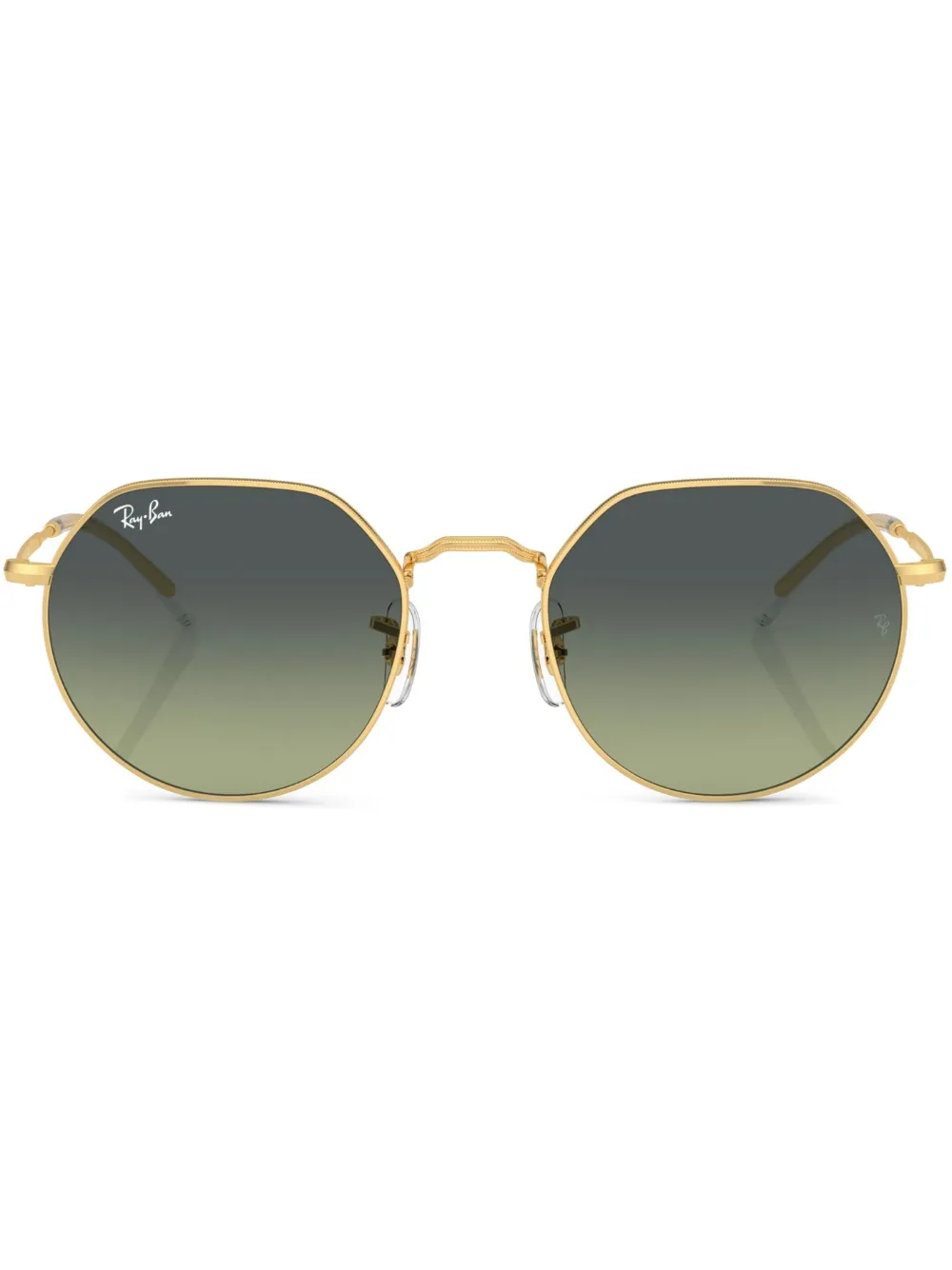 

Солнцезащитные очки Jack в круглой оправе Ray-Ban, золотой
