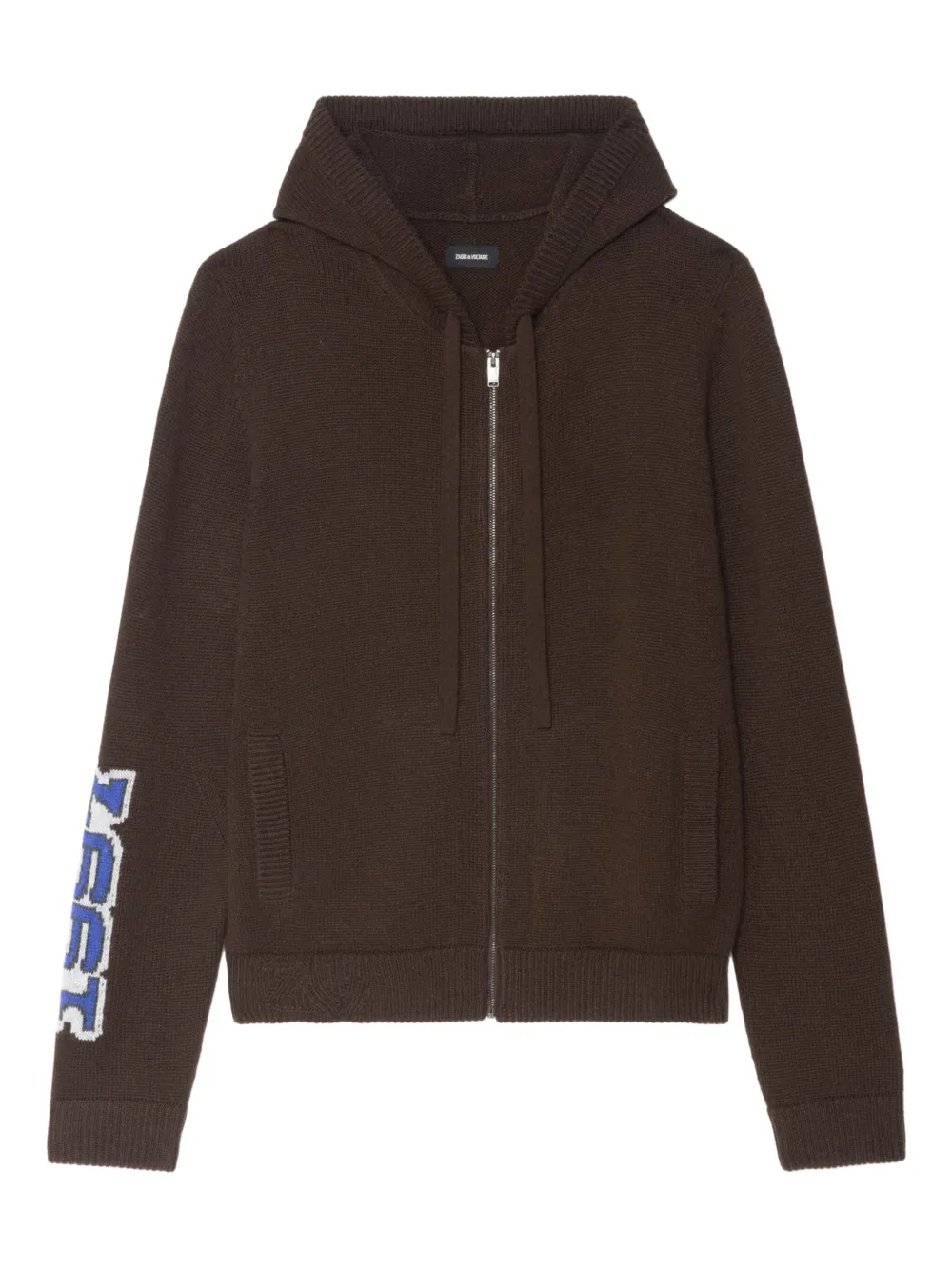 

Олимпийка на молнии Oliver Zadig&Voltaire, коричневый