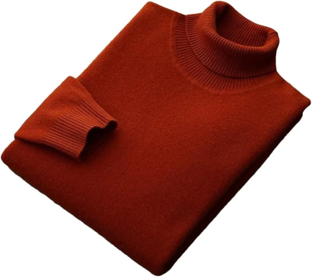 

Мужской свитер из мериносовой шерсти водолазка