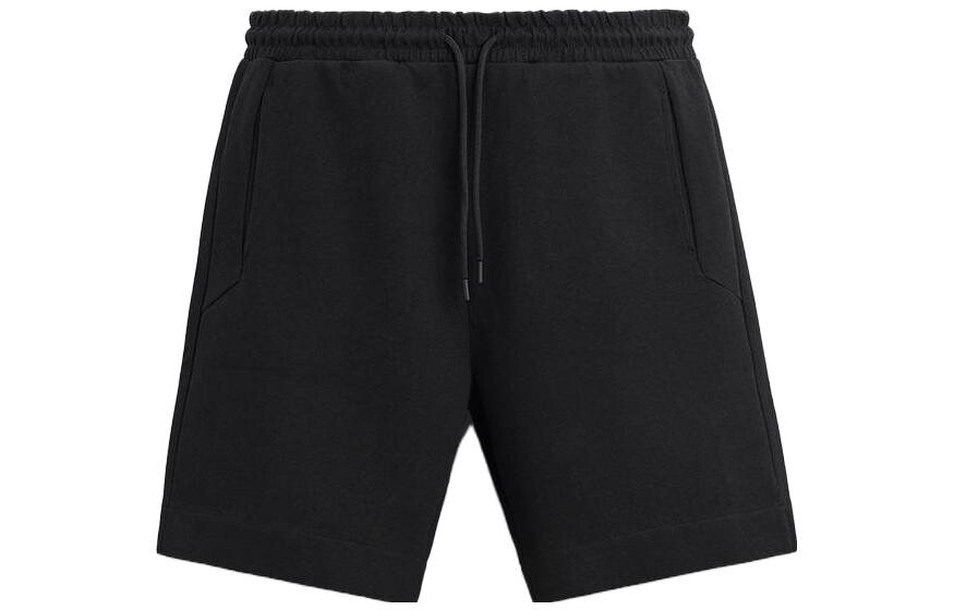

Повседневные шорты мужские черные Zara, черный