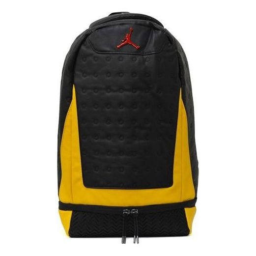 

Рюкзак Air Jordan Retro 13 Backpack 'Yellow Black', черный