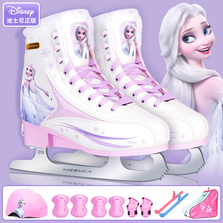 

TKH Коньки Disney Frozen (коньки + шлем) для женщин, детей и начинающих, размер L (35-38)