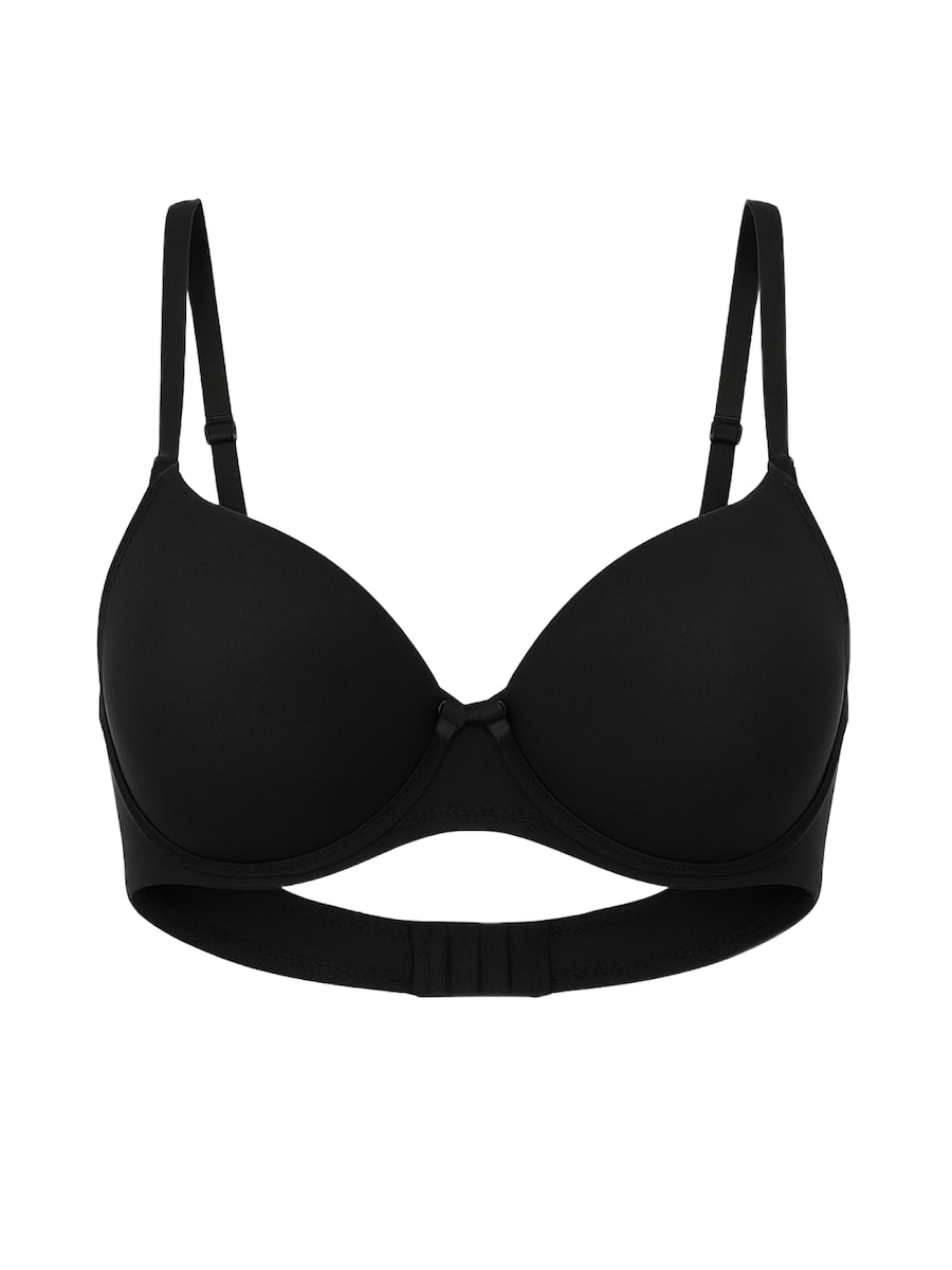 

Бюстгальтер-футболка C&City, черный