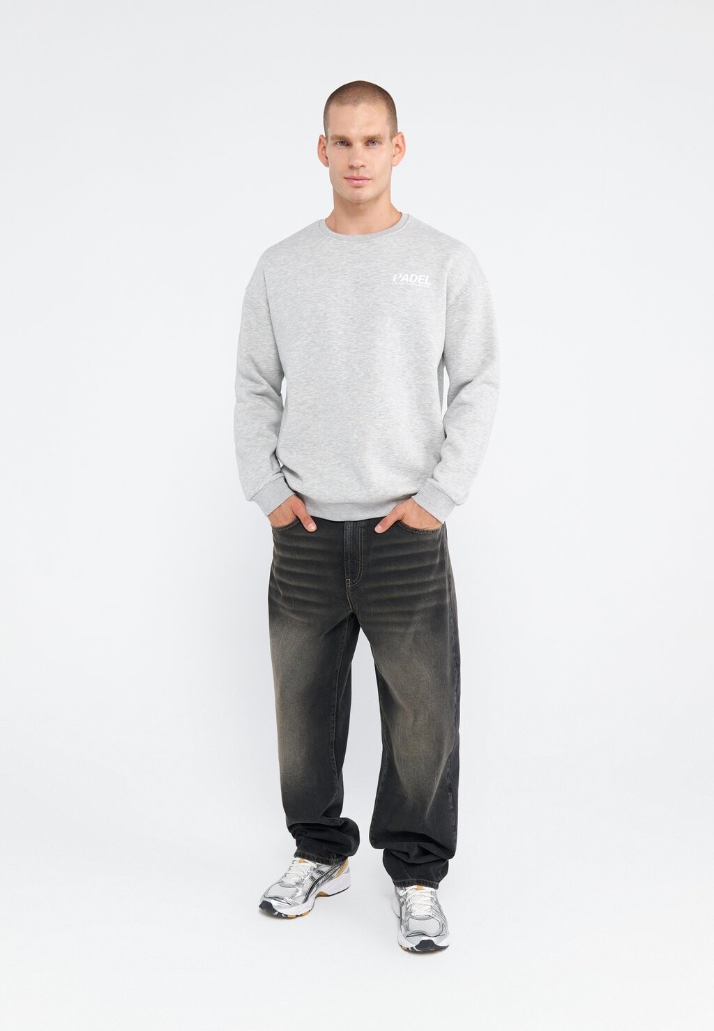 

Толстовка Pier One, цвет Mottled Light Grey