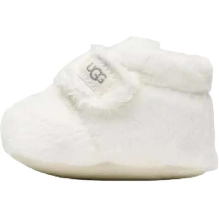 UGG Белые детские кроссовки Mid top с противоскользящей и износостойкой подошвой — фото 3