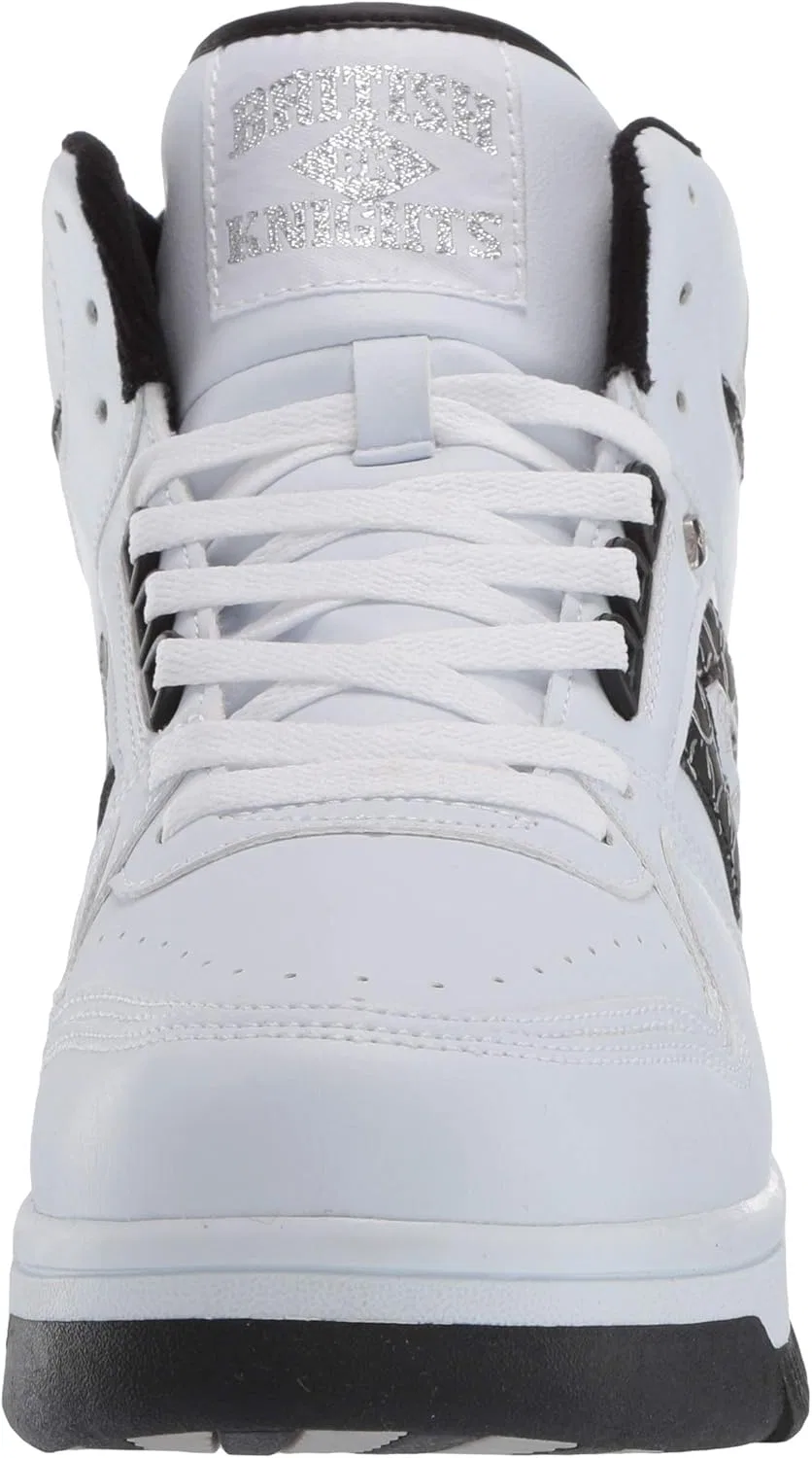 Мужские кроссовки British Knights Kings SL, White Black Silver — фото 2