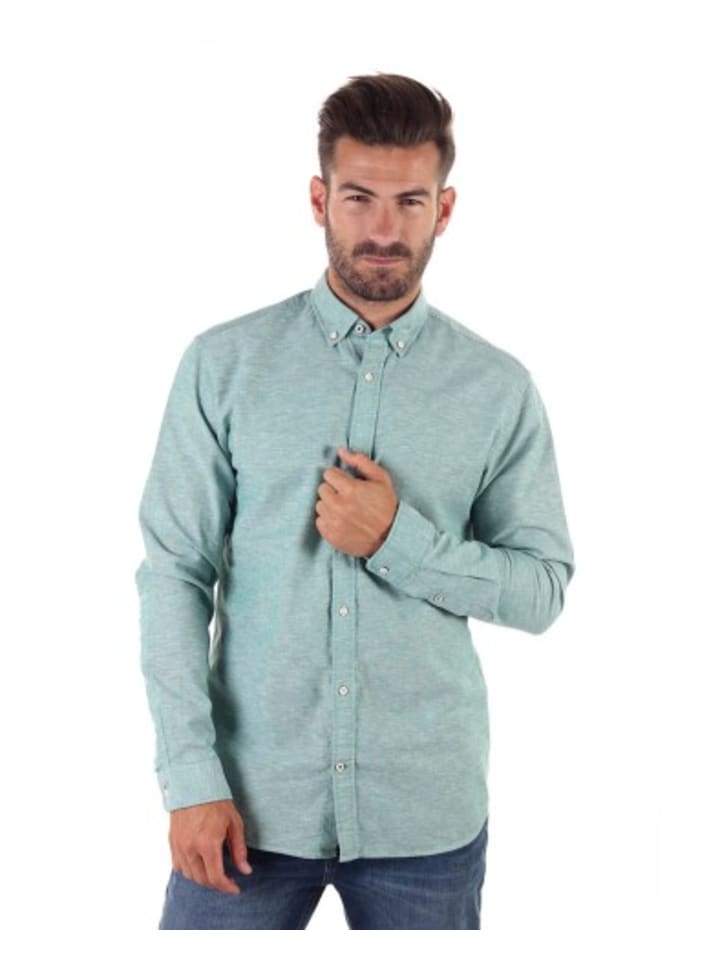 

Рубашка Jack & Jones, зеленый