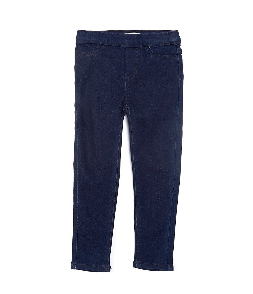 

Мягкие джеггинсы без застежки для маленьких девочек Levi's 2T-6X, синий