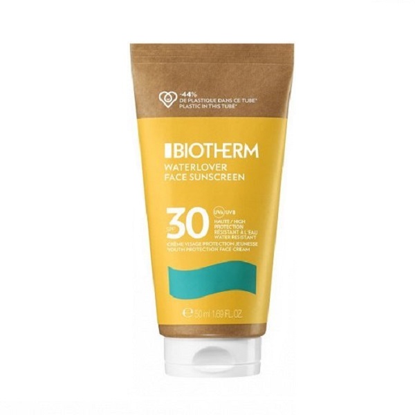 

Защитный солнцезащитный крем для лица SPF30 waterlover face sunscreen spf30 Biotherm, 50 мл