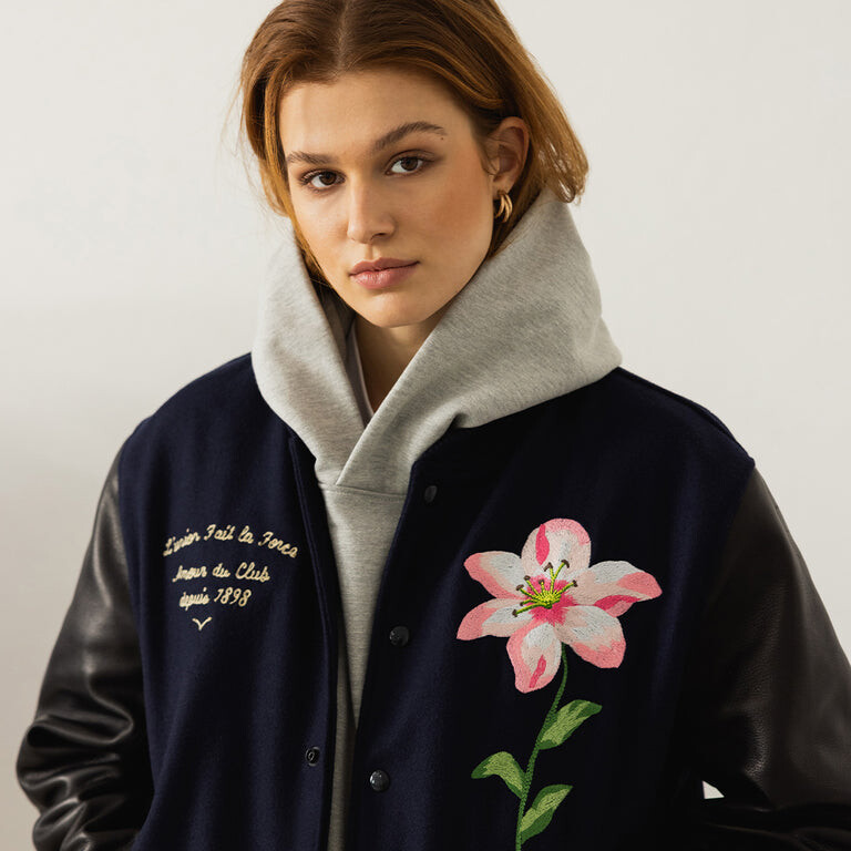 

Куртка X Sv Darmstadt Og98 Varsity Jacket Asphaltgold, черный