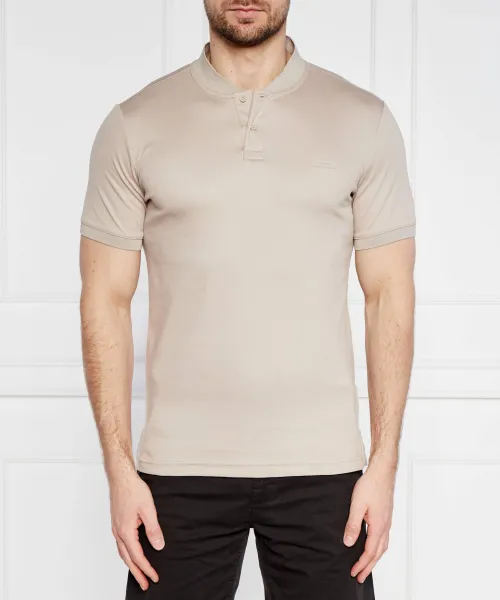 

Футболка поло Slim fit Calvin Klein, бежевый