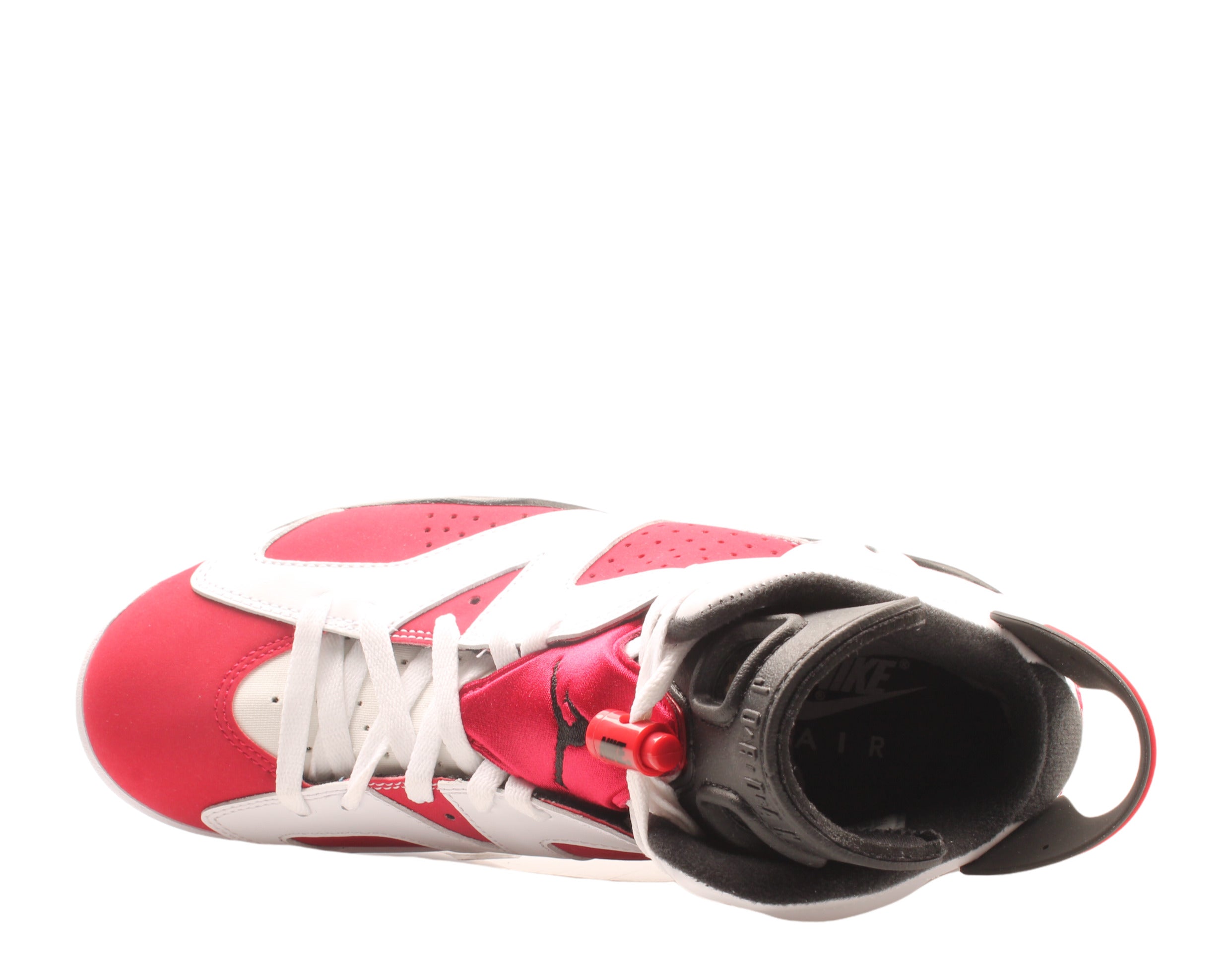Nike Air Jordan 6 Retro White/Carmine-Black Мужские баскетбольные кроссовки CT8529-106 — фото 4