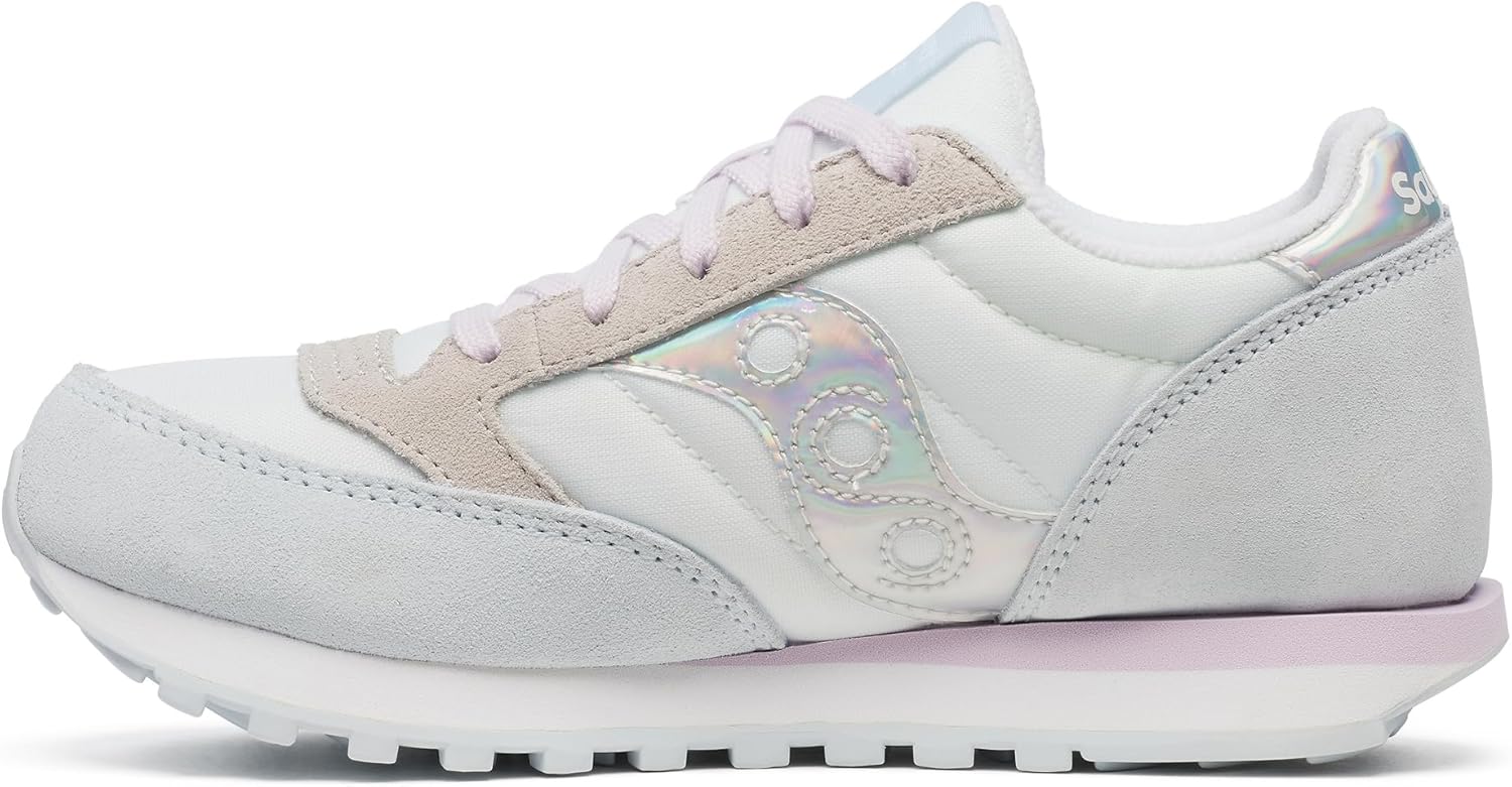 Детские кроссовки Saucony Cohesion с альтернативной застежкой для детей и подростков, белый/синий — фото 3