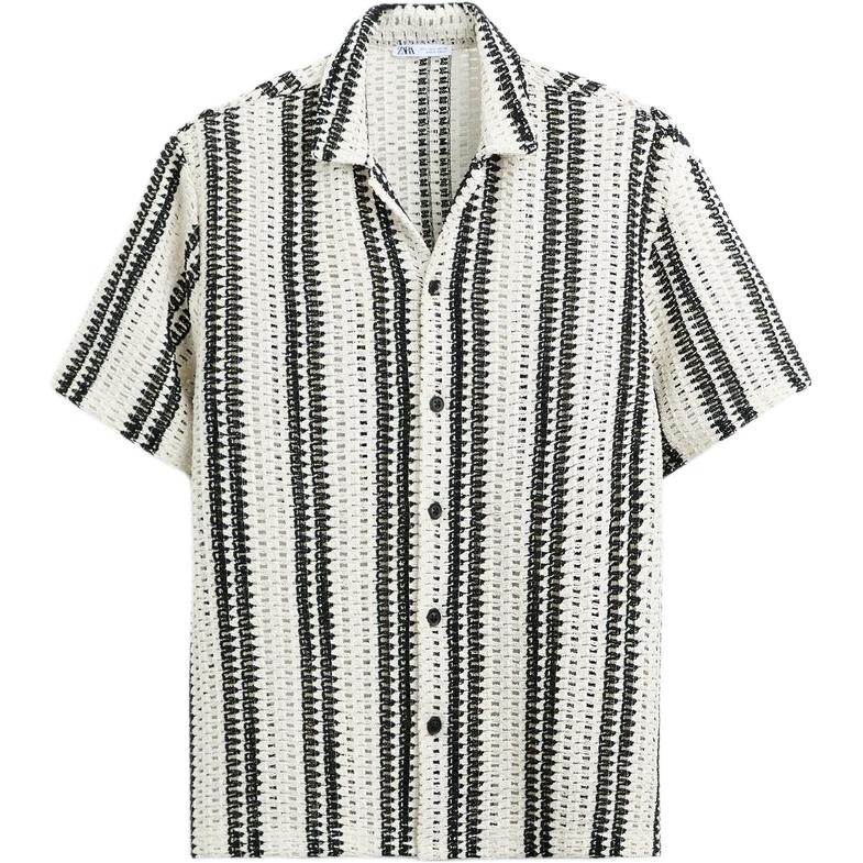 

Рубашка мужская белая Zara, белый