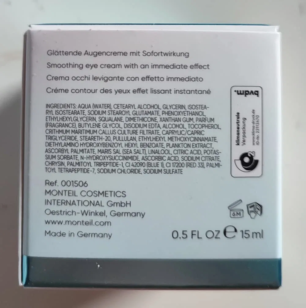 Разглаживающий крем для кожи вокруг глаз «Hydro Cell Age Defense Eye Creme» 15 мл от Monteil Paris Monteil Paris — фото 3