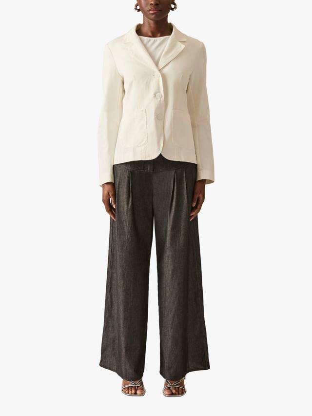 

Хлопковый джинсовый блейзер James Lakeland, White