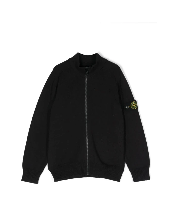 

Стильный свитер малья Stone Island, черный