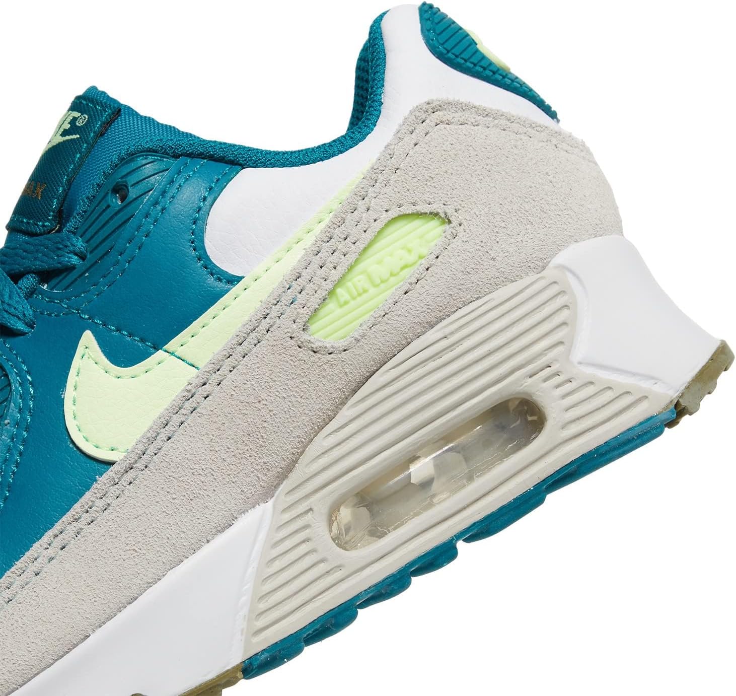 Кроссовки Nike Kid's Air Max 90 LTR, белый/фиолетовый — фото 3