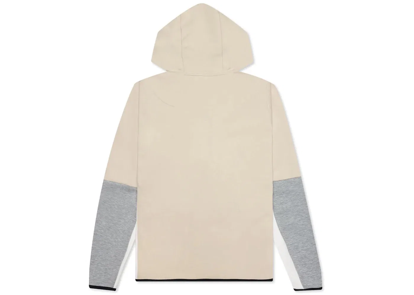 Мужская худи с длинным рукавом Nike Hoodie, Dark Heather Grey/Rattan/Black — фото 2