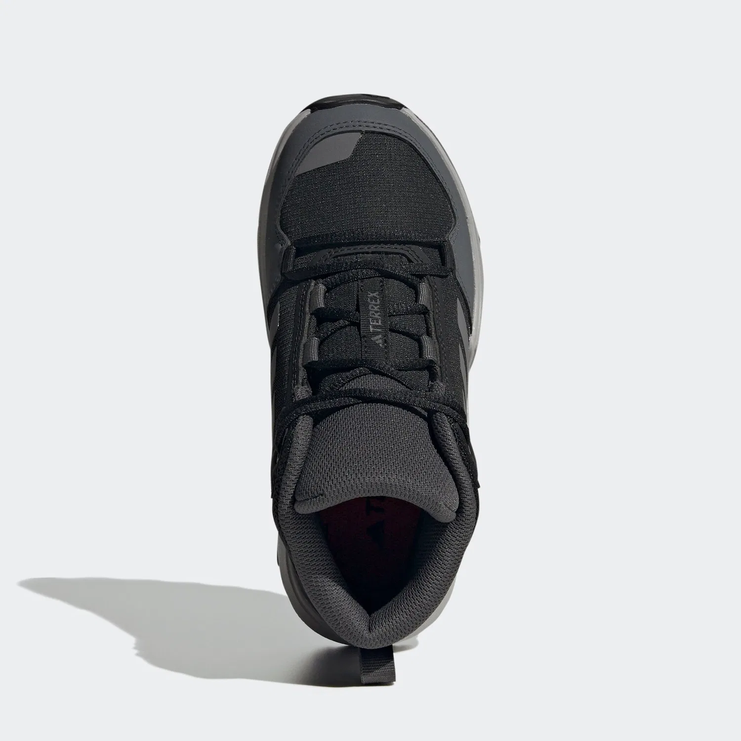 Детские полуботинки для хайкинга AX4R MID Adidas TERREX, Black/Grey — фото 4
