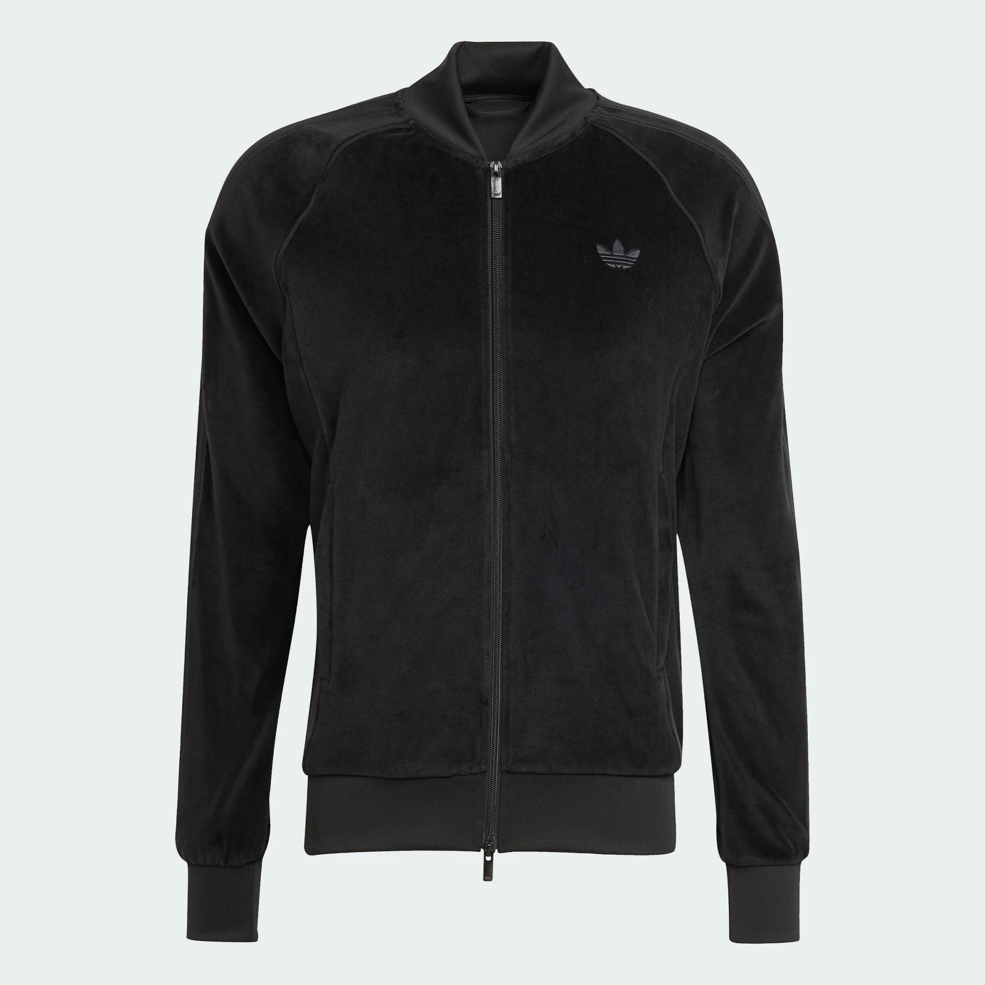 

Куртка спортивная Adidas Originals SST Adicolor Velour, черный